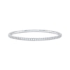 Thumbnail Image 1 of Lab-Grown Diamonds by KAY Flex Bangle Bracelet 1-1/2 ct tw 10K White Gold