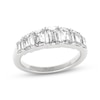 Thumbnail Image 1 of THE LEO Legacy Lab-Grown Diamond Emerald-Cut Anniversary Ring 2 ct tw 14K White Gold