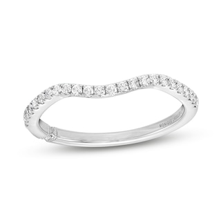 14KT White Gold & Diamond Classic Book Diamond Overatures Band Ring - 1 ctw