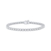 Thumbnail Image 0 of Diamond Tennis Bracelet 2-1/2 ct tw 10K White Gold 7"