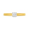 Thumbnail Image 3 of Round-Cut Diamond Solitaire Engagement Ring 1/4 ct tw 14K Yellow Gold (I/I2)