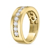 Thumbnail Image 1 of Men's THE LEO Diamond Wedding Band 1 ct tw 14K Yellow Gold