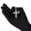 Thumbnail Image 4 of Multi-Diamond Cross Charm 2 ct tw 10K Yellow Gold