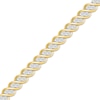 Thumbnail Image 1 of Lab-Grown Diamonds by KAY S-Link Bracelet 3 ct tw 10K Yellow Gold 7"