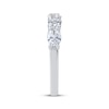 Thumbnail Image 2 of Lab-Grown Diamonds by KAY Oval-Cut Five-Stone Anniversary Ring 1-1/4 ct tw 14K White Gold