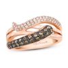 Thumbnail Image 1 of Le Vian Chocolatier Diamond Ring 5/8 ct tw 14K Strawberry Gold - Size 7