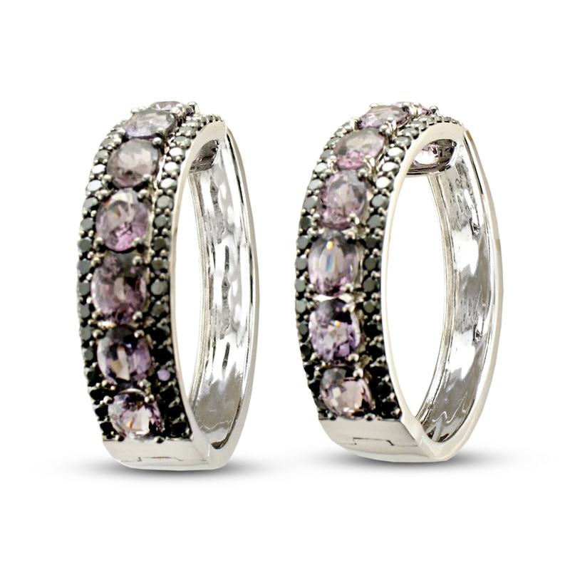 Main Image 1 of Le Vian Exotic Spinel Earrings 1-1/4 ct tw Diamonds 14K Vanilla Gold