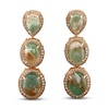 Thumbnail Image 1 of Le Vian Creme Brulee Aquaprase Earrings 2-3/4 ct tw Diamonds 14K Strawberry Gold