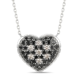 Le Vian Exotics Heart Necklace 7/8 ct tw Diamonds 14K Vanilla Gold 18&quot;