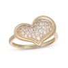 Thumbnail Image 0 of Le Vian Diamond Heart Ring 1/2 ct tw 14K Honey Gold - Size 7