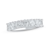 Thumbnail Image 0 of Lab-Grown Diamonds by KAY Oval-Cut Anniversary Ring 2 ct tw 14K White Gold