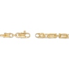 Thumbnail Image 3 of Hollow Byzantine Box Chain Bracelet 5.2mm 10K Yellow Gold 8.5&quot;