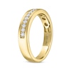 Thumbnail Image 2 of Men's THE LEO Diamond Wedding Band 1/4 ct tw 14K Yellow Gold