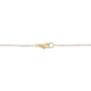 Thumbnail Image 3 of Hollow Tube Twist Heart Necklace 14K Yellow Gold 18&quot;