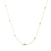 Thumbnail Image 2 of Bead Station Necklace 10K Yellow Gold 18&quot;