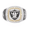 Thumbnail Image 1 of True Fans Las Vegas Raiders Championship Ring Sterling Silver & 10K Yellow Gold Ring