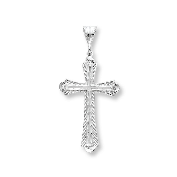 Cross Charm Sterling Silver