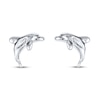 Thumbnail Image 1 of Petite Dolphin Earrings Sterling Silver