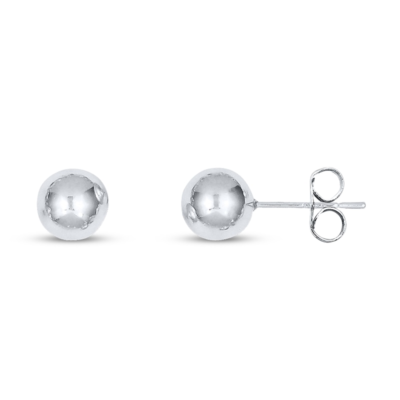 7mm Ball Earrings Sterling Silver Womens Earrings Earrings Kay