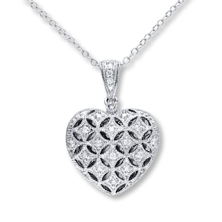 Sterling Silver Locket Pendant – Lasker Jewelers