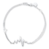 Thumbnail Image 0 of Heartbeat Bracelet Sterling Silver 7.5"