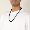 Thumbnail Image 2 of Solid Foxtail Chain Necklace 6mm Black Ion-Plated Stainless Steel 22&quot;