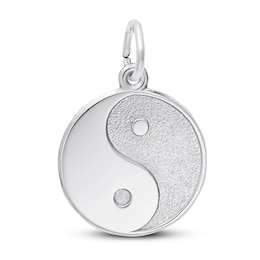 Yin-Yang Charm Sterling Silver