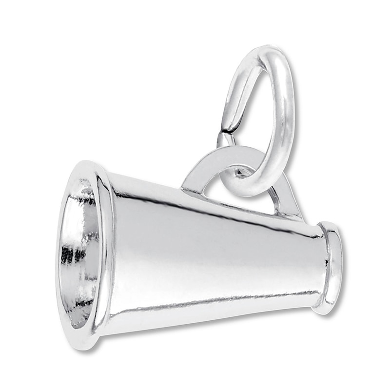 Main Image 1 of Megaphone Charm Sterling Silver