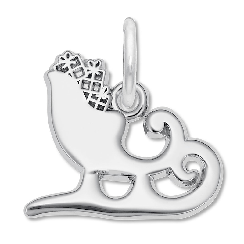 Main Image 1 of Sleigh Charm Sterling Silver