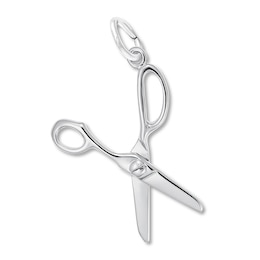 Scissors Charm Sterling Silver