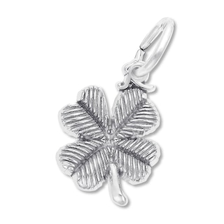 Four-Leaf Clover Charm Sterling Silver | Kay