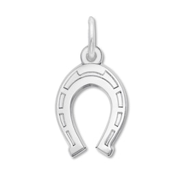 Horseshoe Charm Sterling Silver