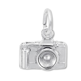 Camera Charm Sterling Silver