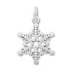 Thumbnail Image 1 of Snowflake Charm Sterling Silver