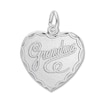 Thumbnail Image 1 of Grandma Heart Charm Sterling Silver