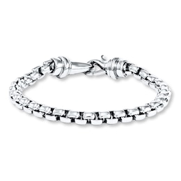 Rolo Link Bracelet Stainless Steel 8.5&quot;