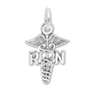 Thumbnail Image 1 of Nurse Charm Sterling Silver