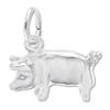 Thumbnail Image 1 of Pig Charm Sterling Silver