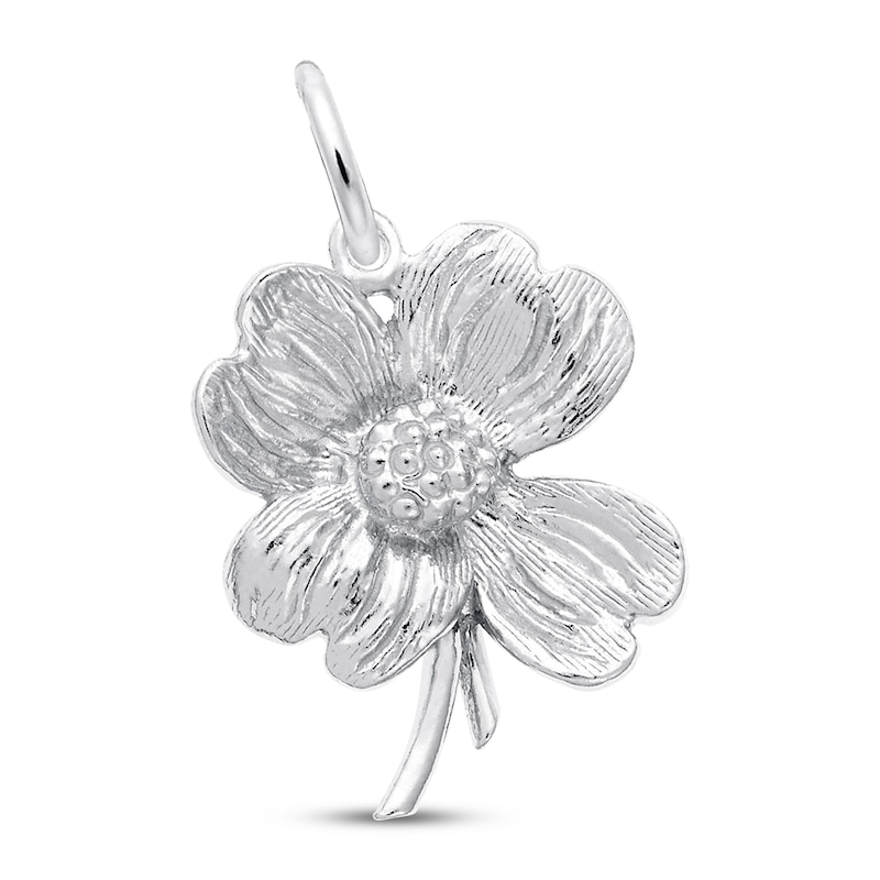 Main Image 1 of Dogwood Flower Sterling Silver