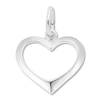 Thumbnail Image 0 of Heart Cutout Charm Sterling Silver