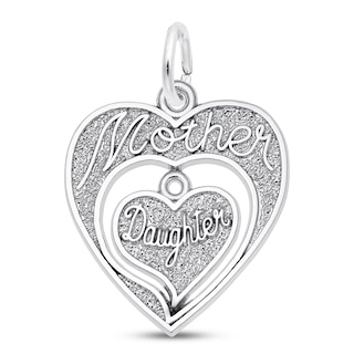 Mother/Daughter Charm Sterling Silver | Kay