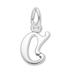 Thumbnail Image 1 of Letter C Charm Sterling Silver