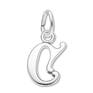 Letter C Charm Sterling Silver | Kay