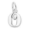 Thumbnail Image 1 of Letter O Charm Sterling Silver