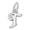 Thumbnail Image 0 of Letter T Charm Sterling Silver