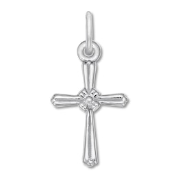 Cross Charm Sterling Silver