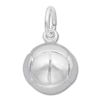 Thumbnail Image 1 of Volleyball Charm Sterling Silver