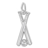 Thumbnail Image 1 of Ball & Bat Charm Sterling Silver