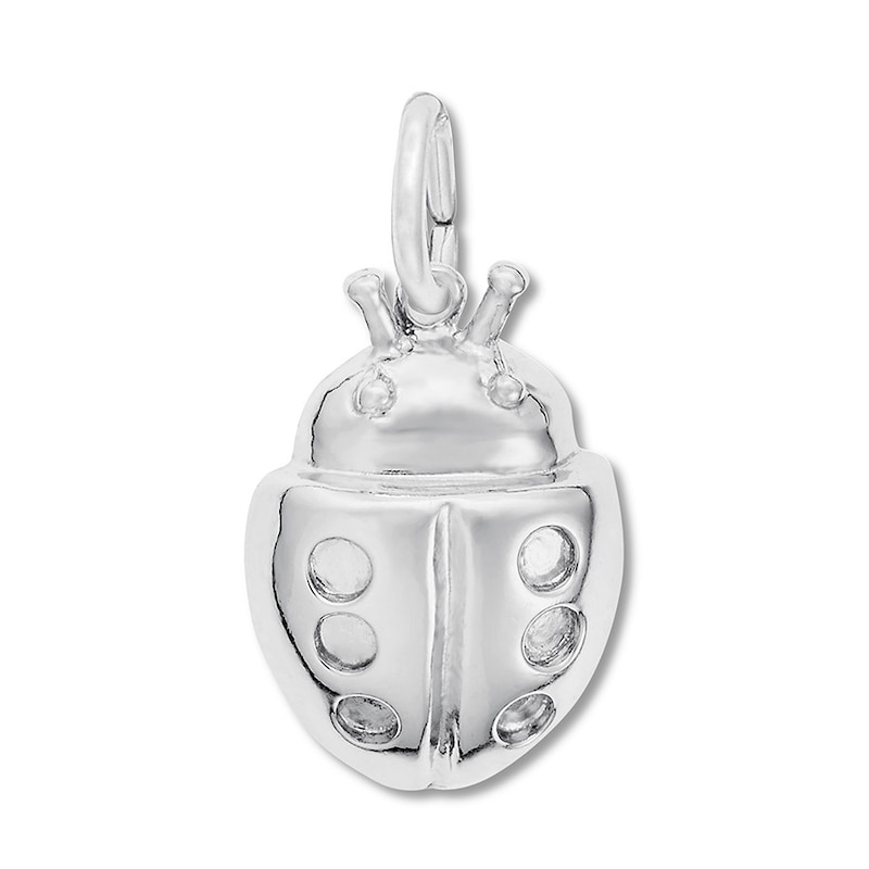 Main Image 1 of Ladybug Charm Sterling Silver