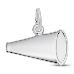 Megaphone Charm Sterling Silver